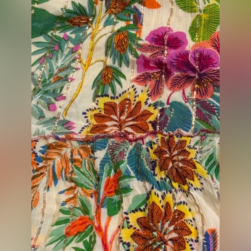 Magic Multicolor Patterned Fabric - image 2